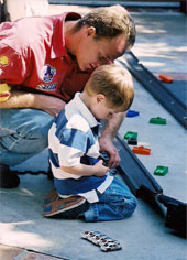 Forman Family race car birthday party testimonial